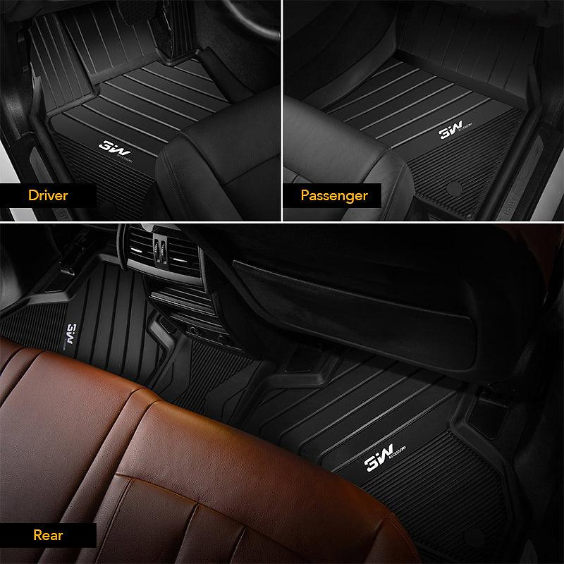 3W BMW X5 2019-2026 Custom Floor Mats / Trunk Mat Thorex™ All-Weather Protection