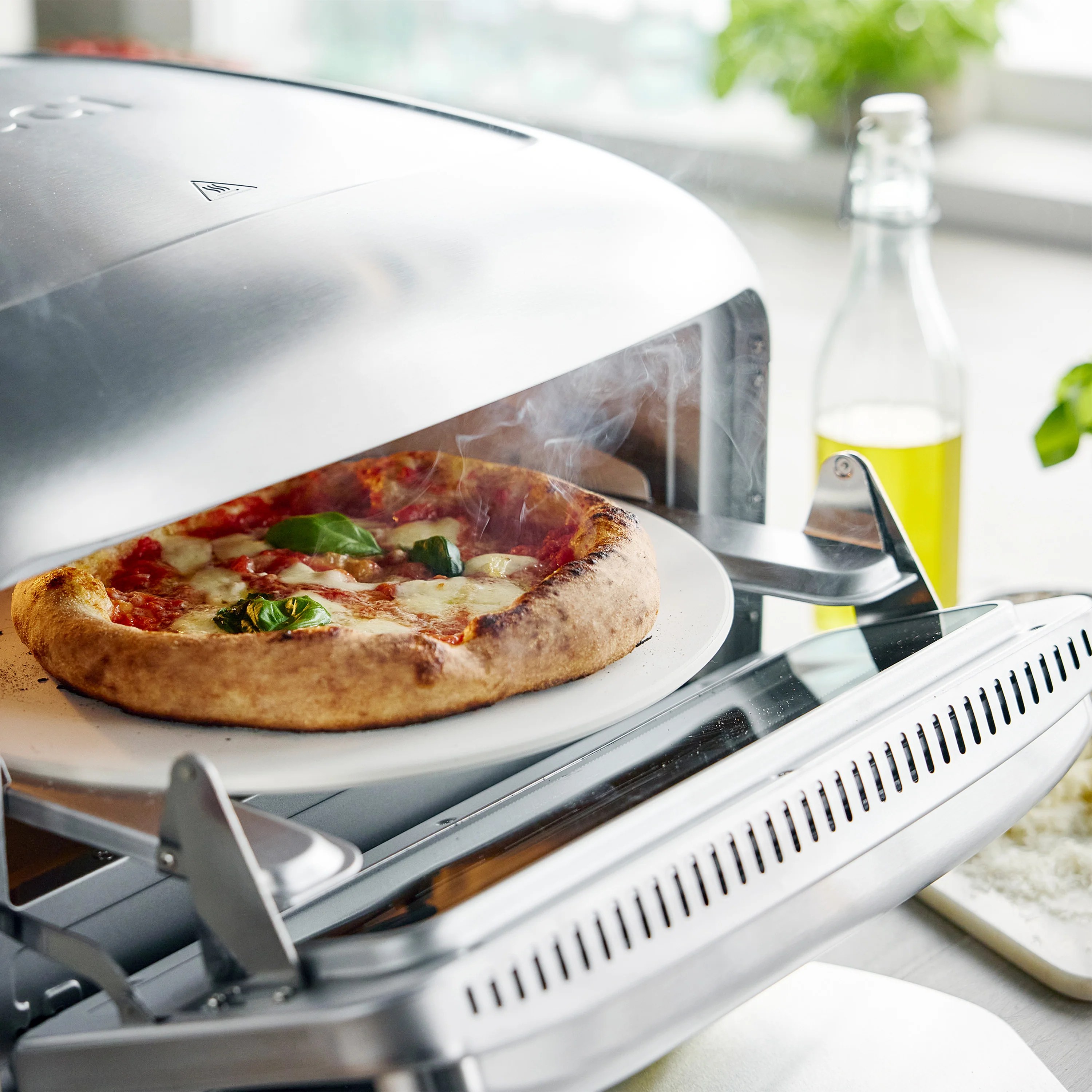 Stanley Tucci™ Indoor and Outdoor Pizza Oven | Stainless Steel