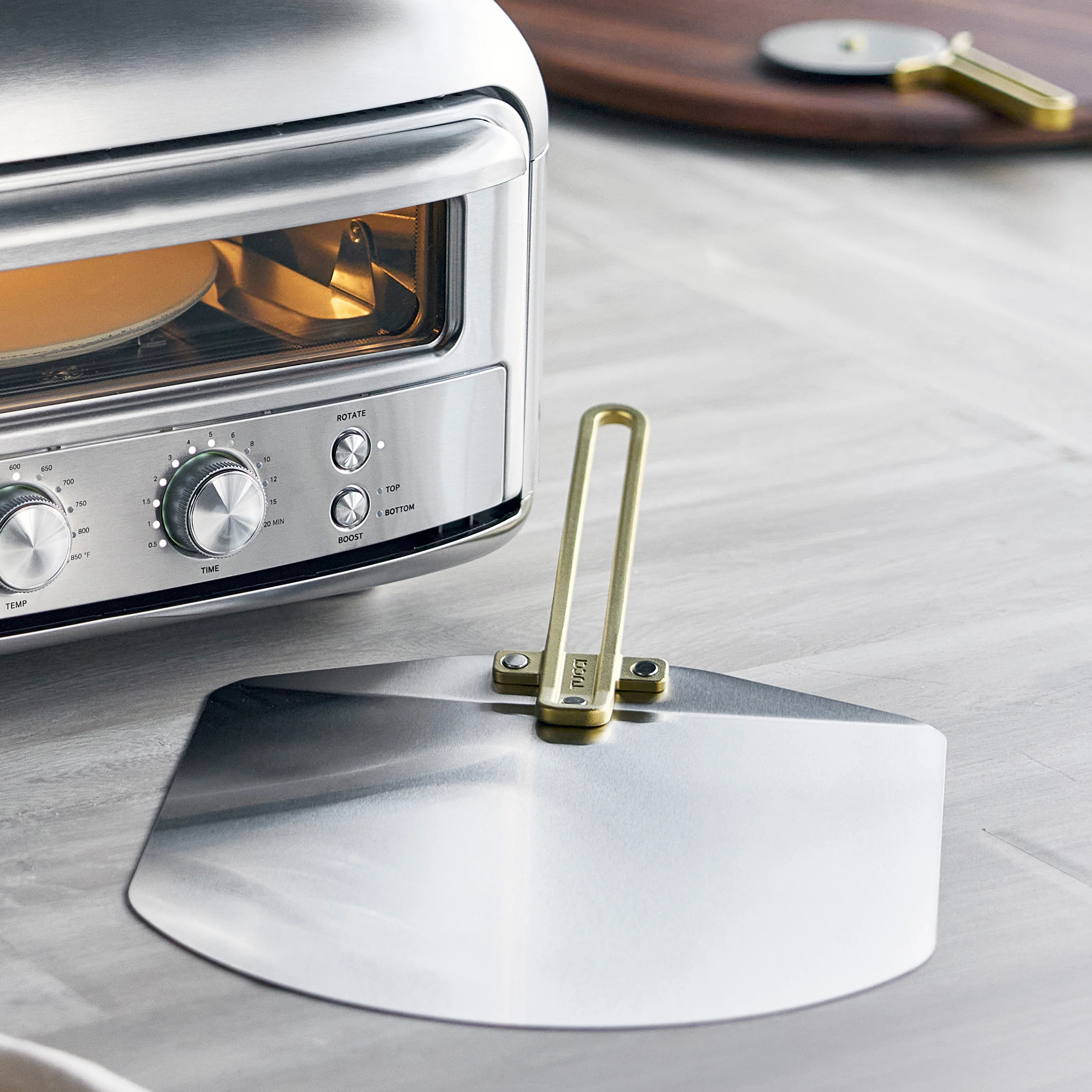 Stanley Tucci™ Indoor and Outdoor Pizza Oven | Stainless Steel