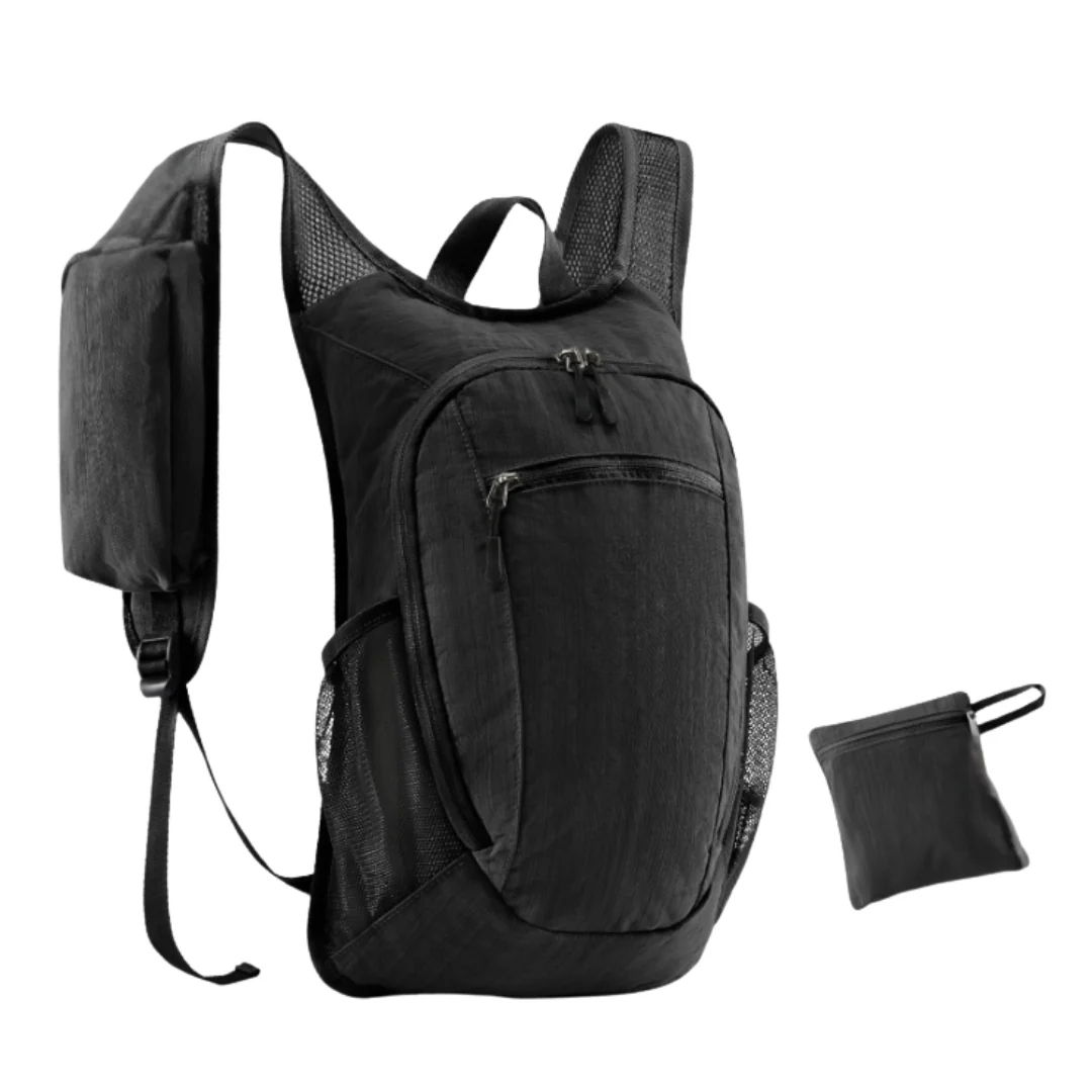 10L Foldable Hiking Backpack with Chest Strap and Strap Pockets