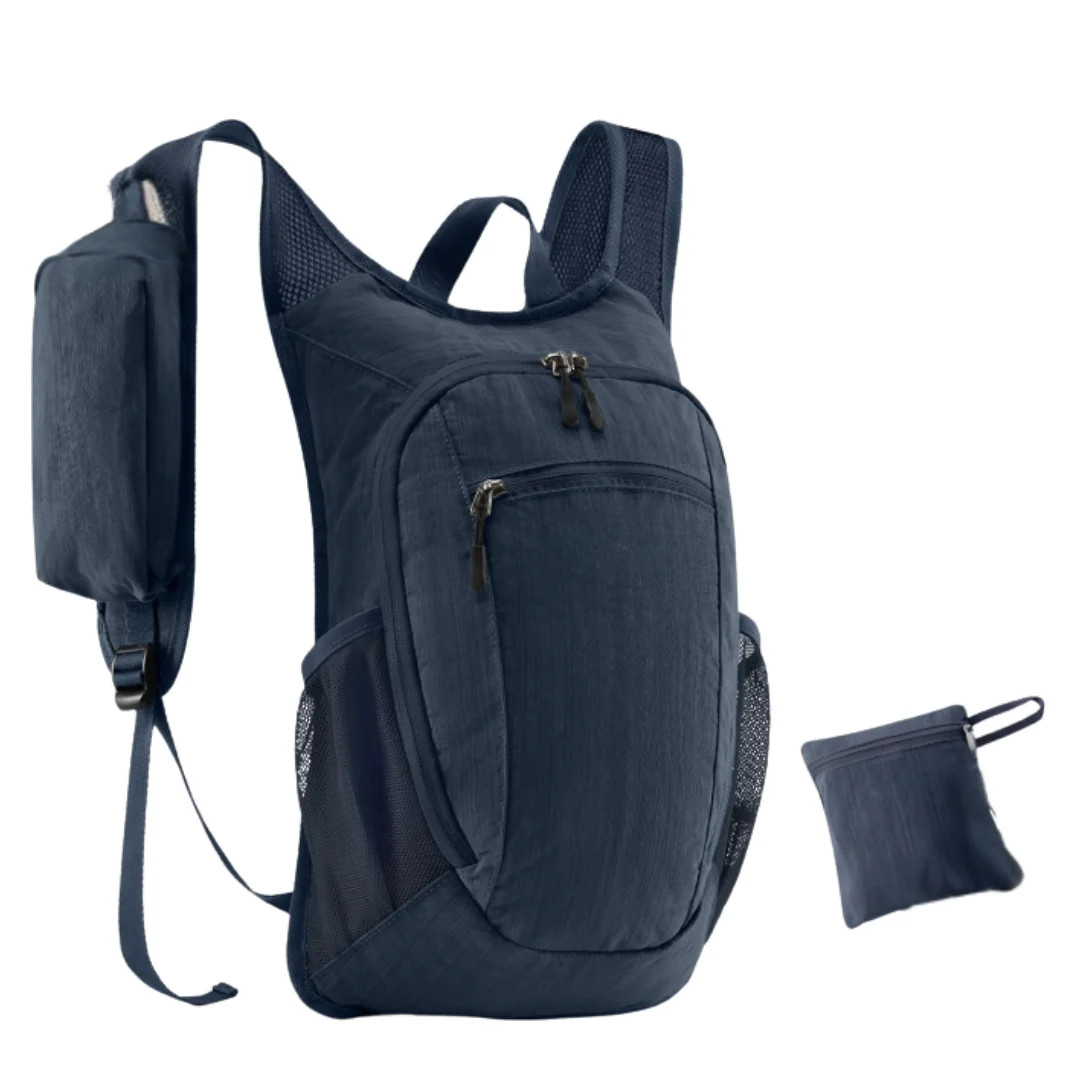 10L Foldable Hiking Backpack with Chest Strap and Strap Pockets