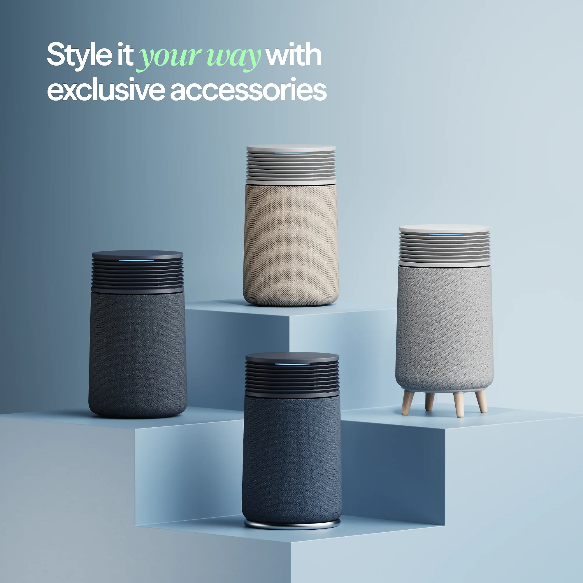 Blue Signature™ Medium Nordic Fog