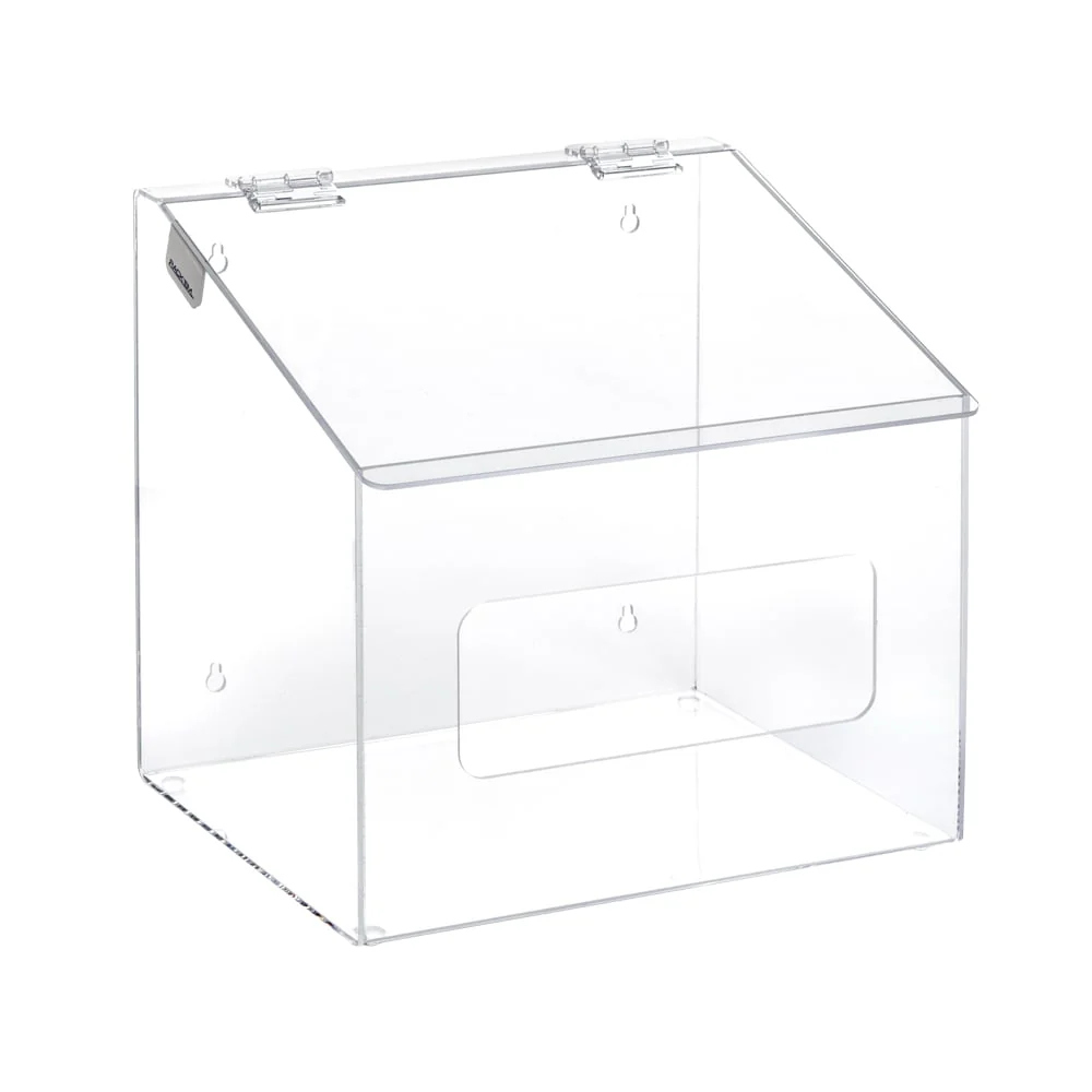 1 Compartment Dispenser with Hole in Front - Hair. Shoe and Arm Cover