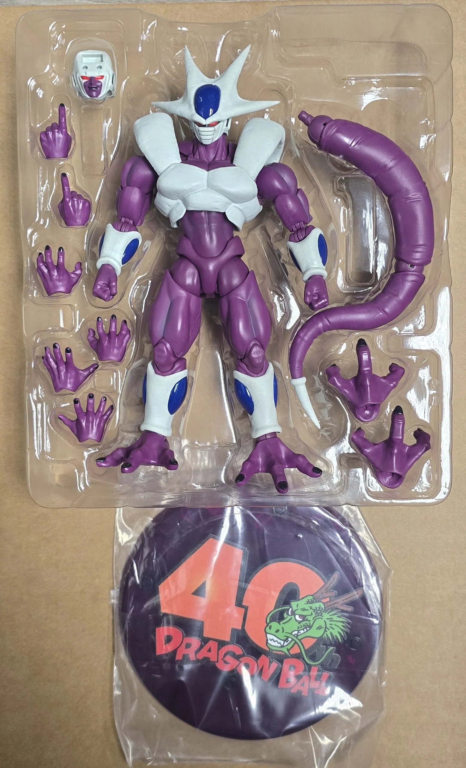 *Open Box* S.H. Figuarts Dragon Ball Z Cooler Final Form 40th Anniversary Reissue Edition Action Figure