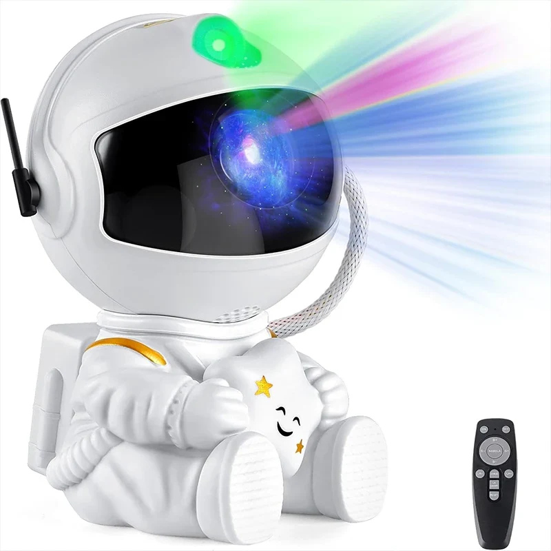 Astronaut Galaxy Projector Star Night Light for Kids Bedroom