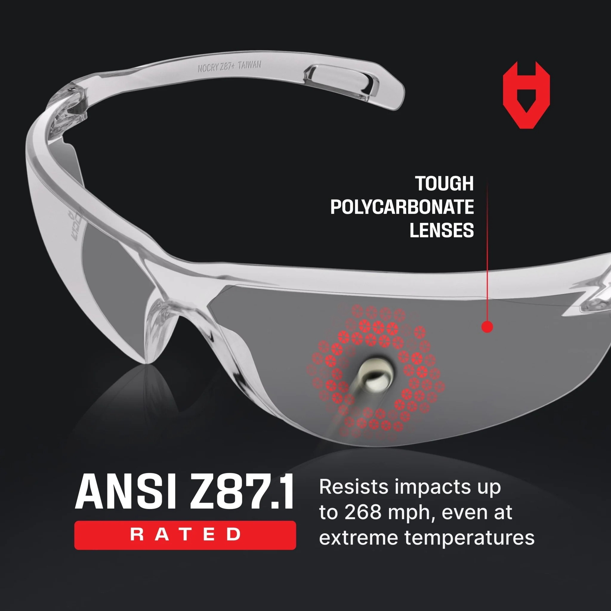 EyeArmor Lightweight Safety Glasses
