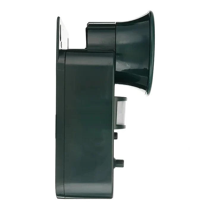 Animal Repeller Ultrasonic Outdoor Cordless 9V DC 5000 Sq Ft Coverage