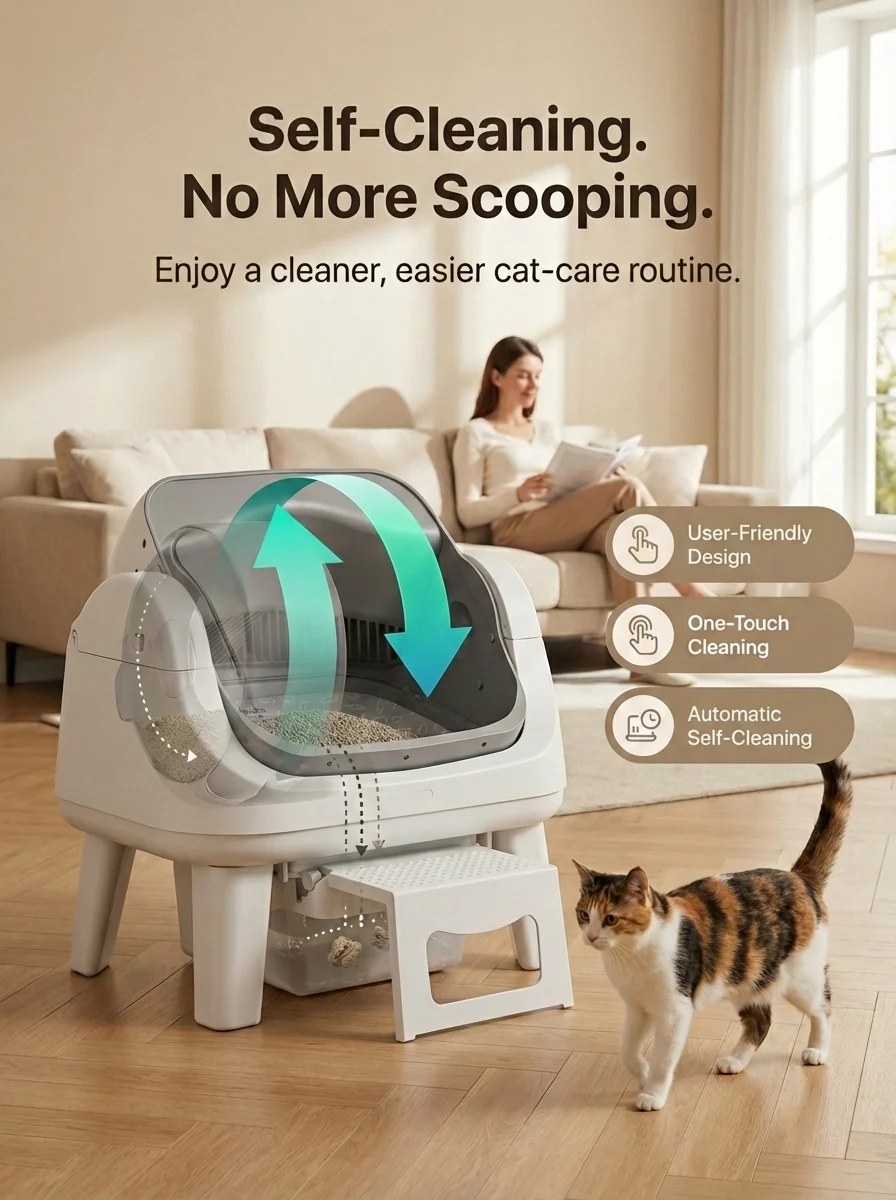 AutoScooper 12 Lite Cat Litter Box