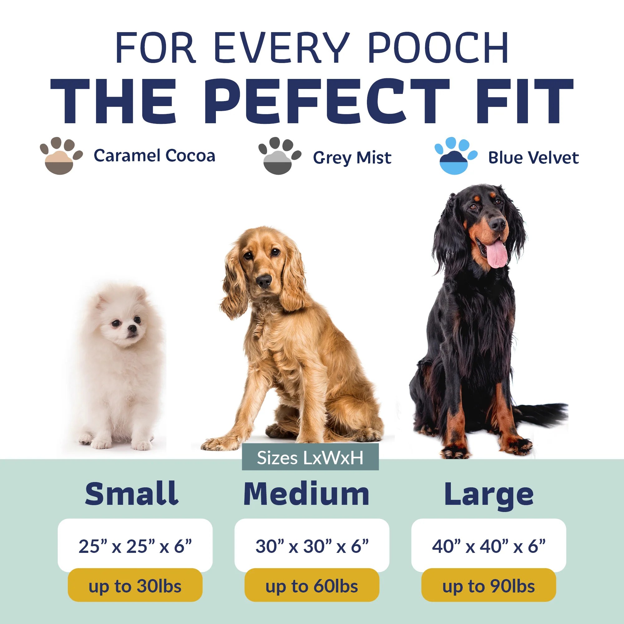 Paw Shaped Pet Bed
