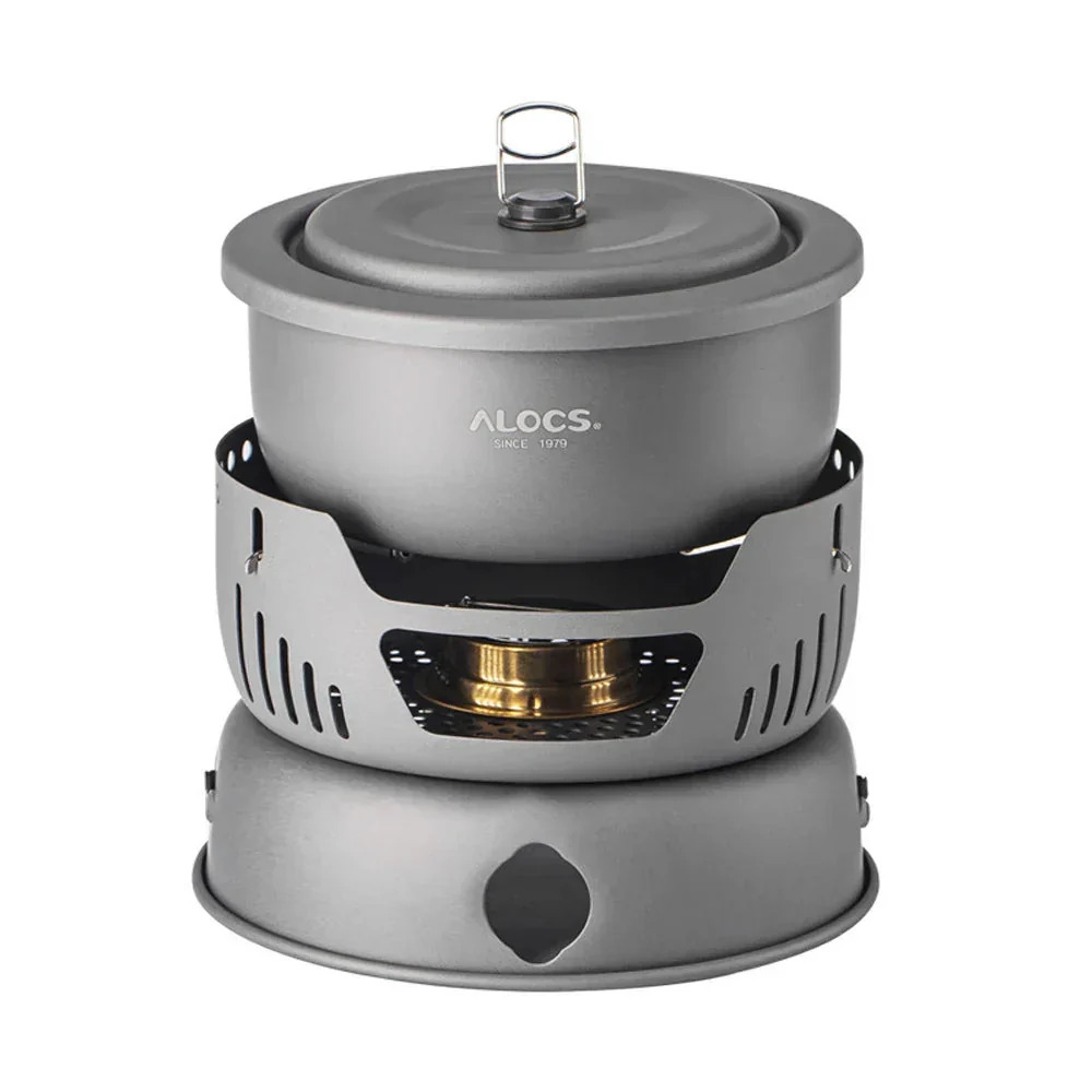 Adventure Cookware | Camping Cooking Set with Windshield | Lightweight Gear for Effortless Outdoor Meals