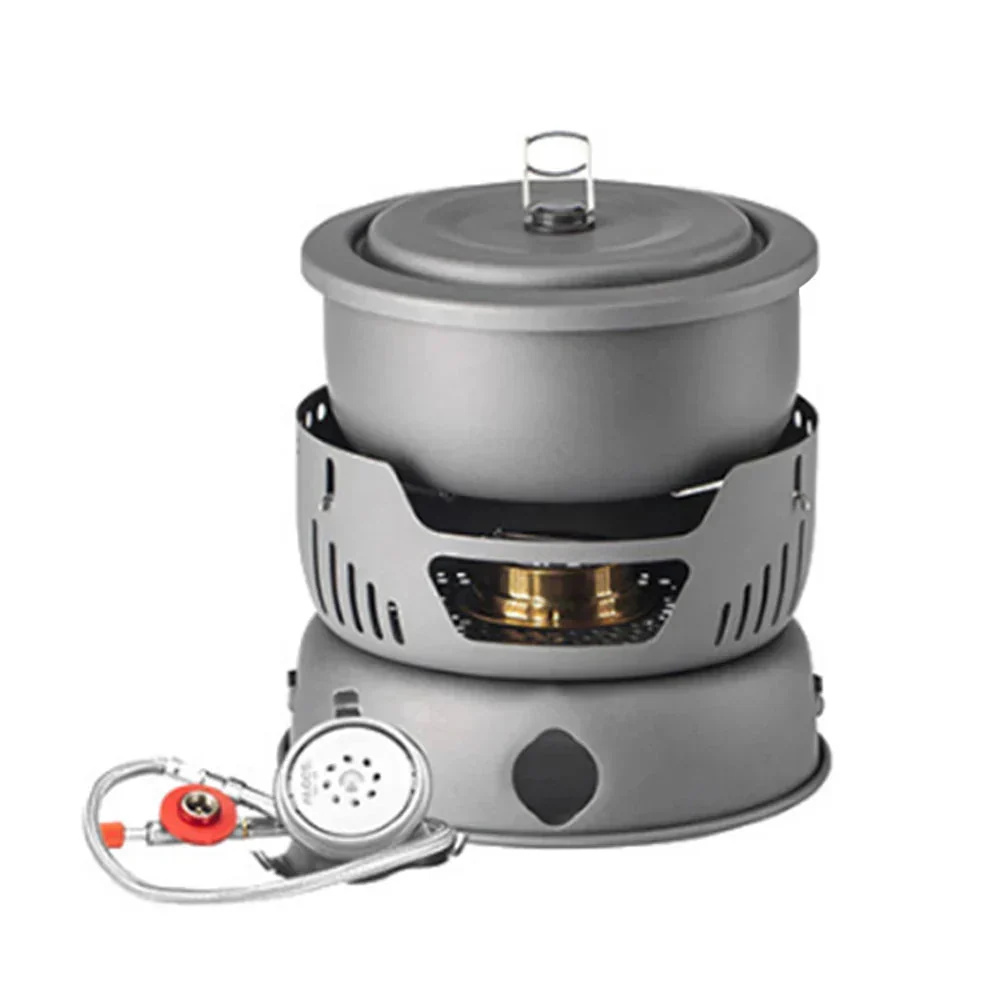 Adventure Cookware | Camping Cooking Set with Windshield | Lightweight Gear for Effortless Outdoor Meals