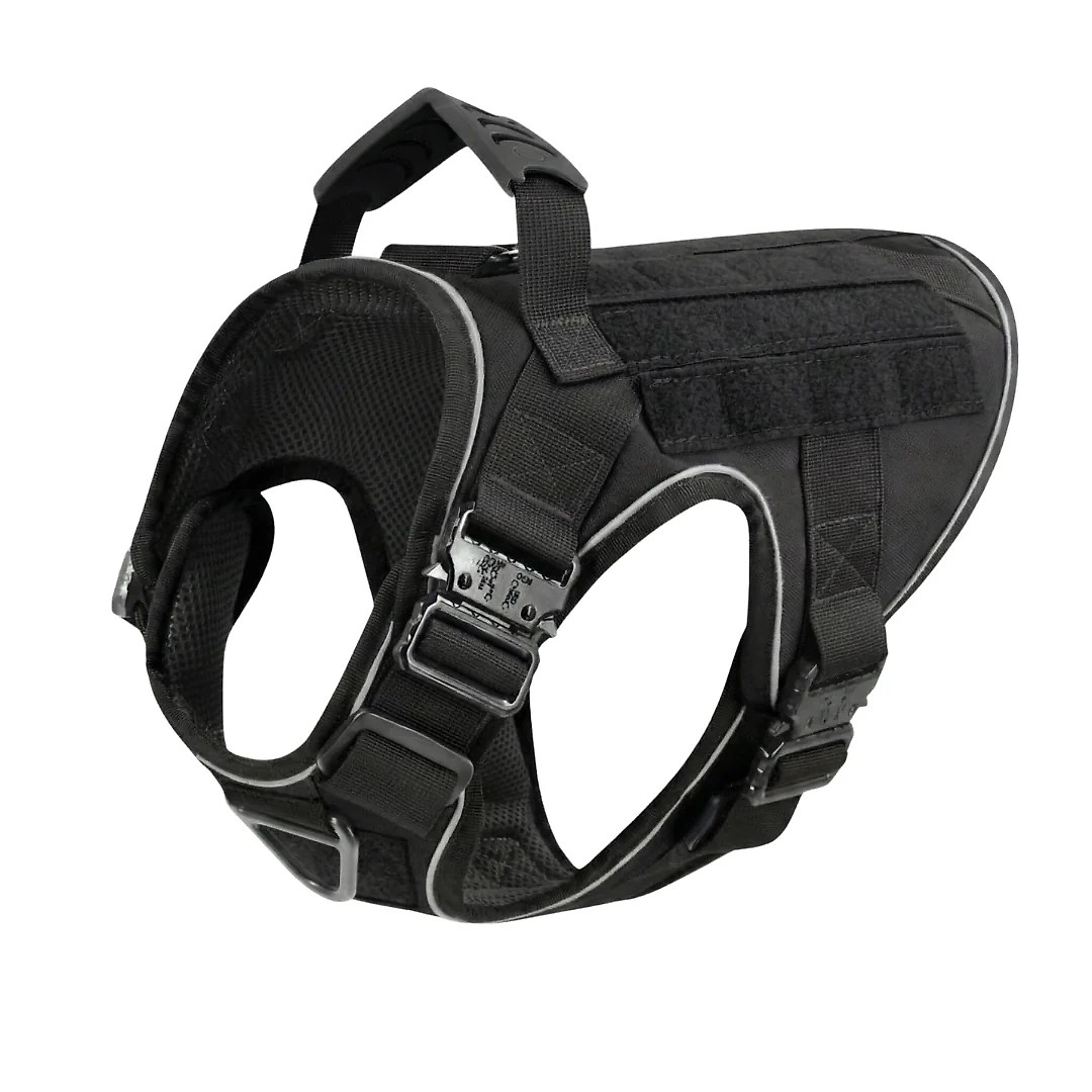 Team K9® Tactical No-Pull Dog Harness (4 Metal Buckles)