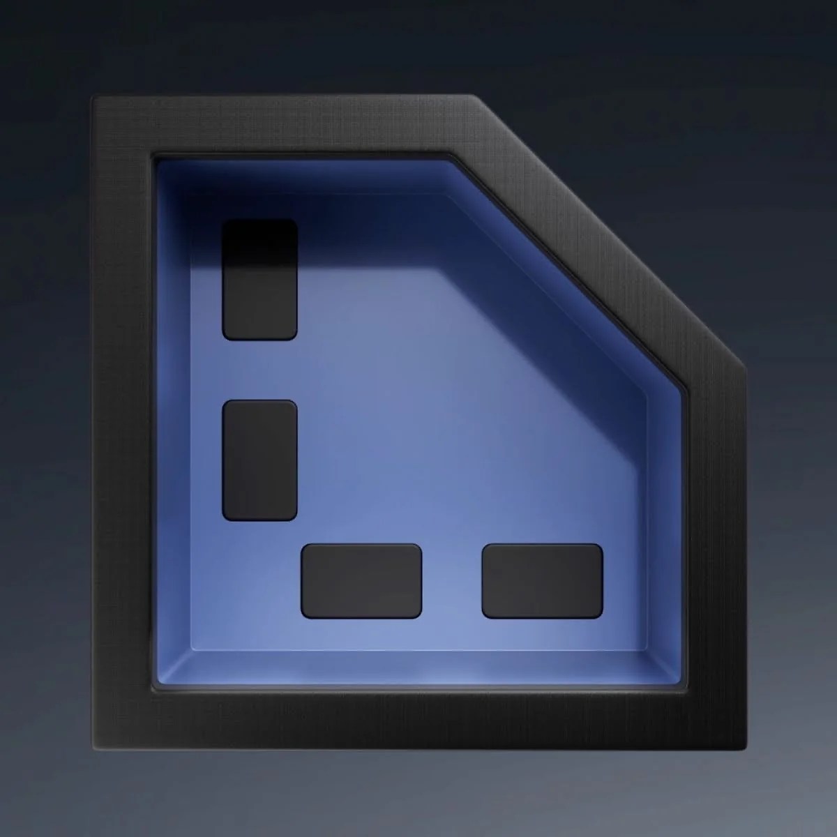 EZLIFE 4-5 Person Cut Corner Foam Hot Tub