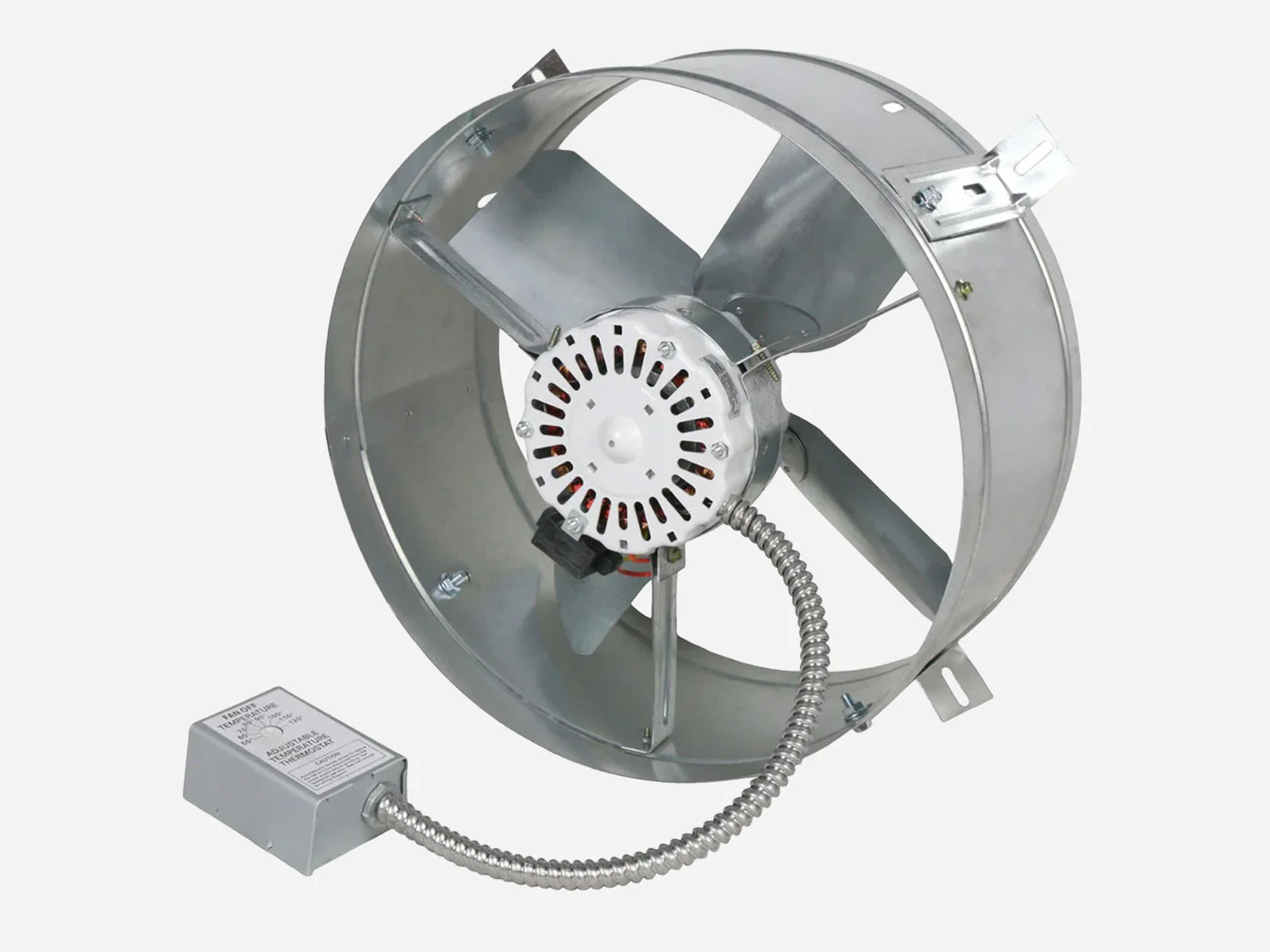 1.300 CFM Gable Mount Power Attic Ventilator