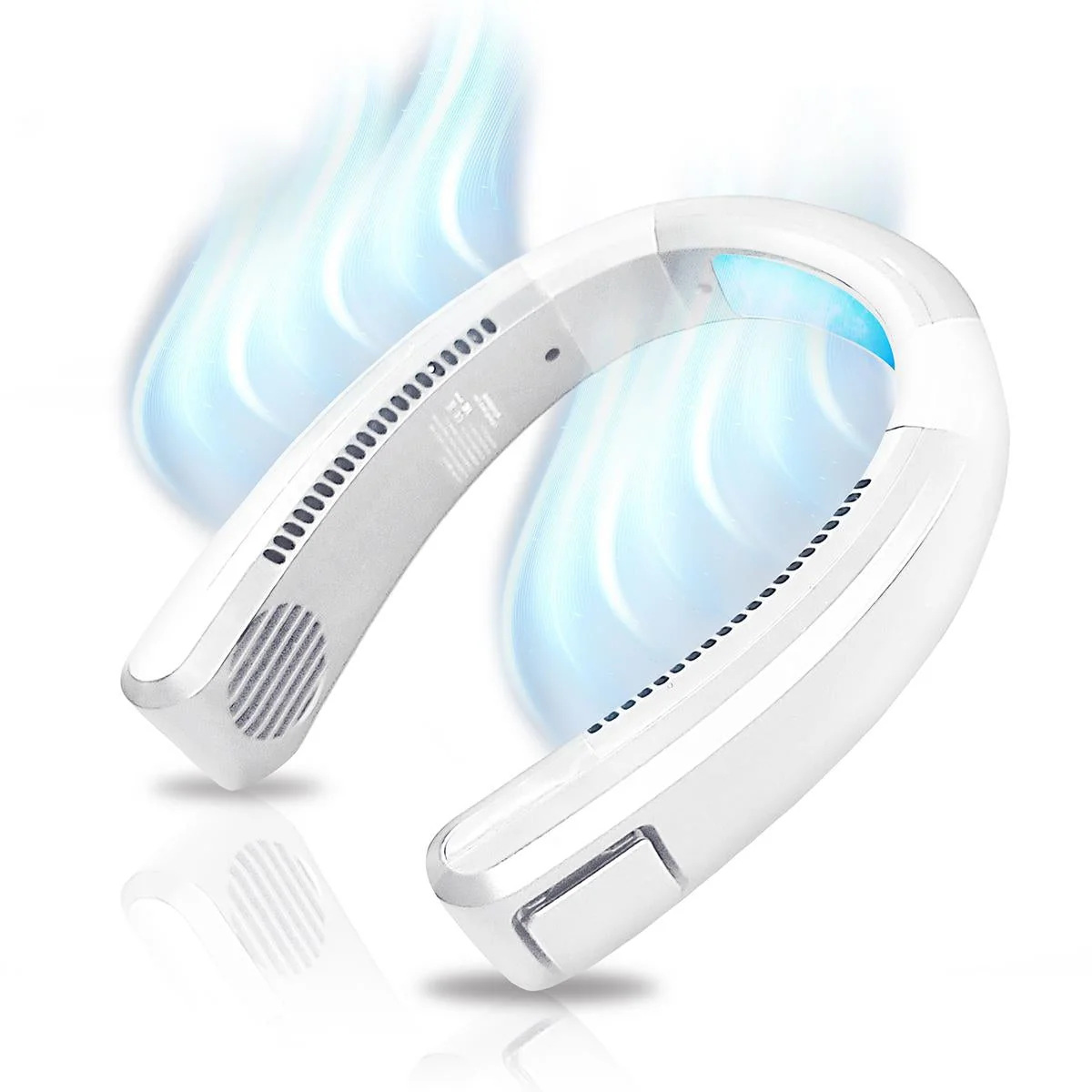 AeroChill Neck Fan Rechargeable Wearable Bladeless