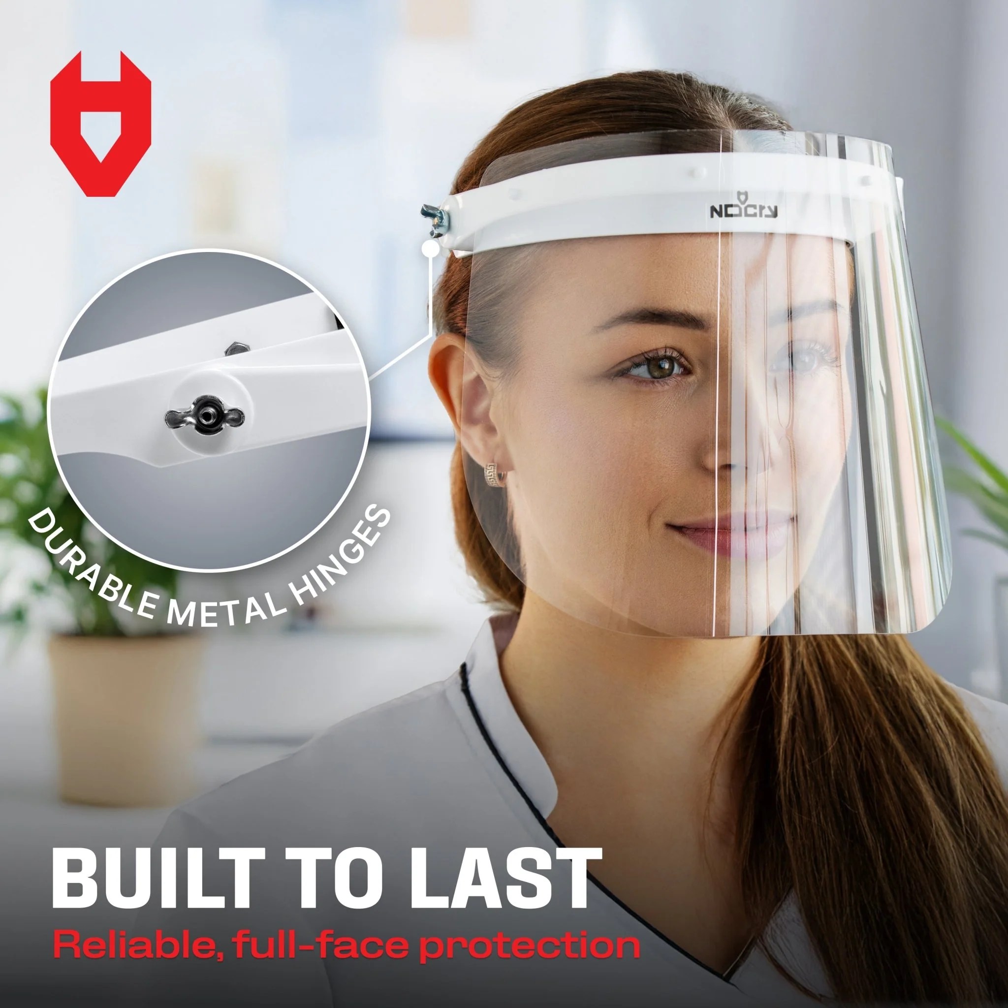 LiteArmor Lightweight Flip-Up Face Shield