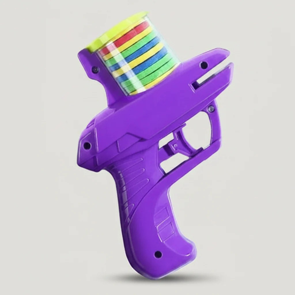 2-in-1 Disc Bullet Launcher Toy