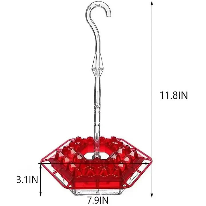Ant Proof Outdoor Hanging Hummingbird Feeder