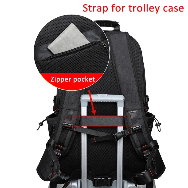 Adventure Gear | Large Capacity Travel Backpack with Water-Resistant Design | Versatile Companion for Outdoor Activities