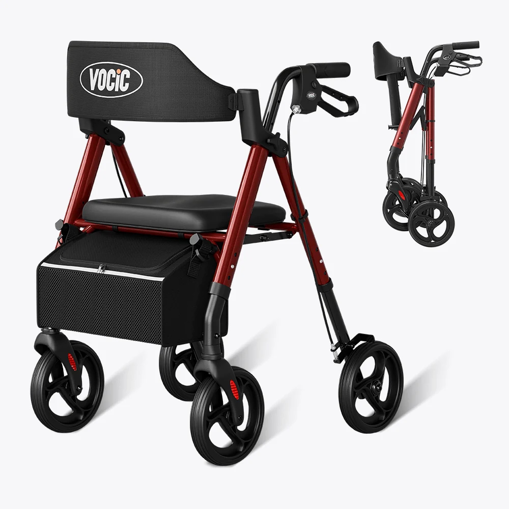 VOCIC Z21 Lightweight Rollator Walker