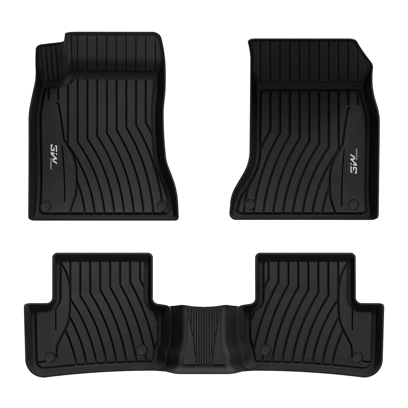 3W Mercedes-Benz CLA 2020-2026 Custom Floor Mats Thorex™ All-Weather Protection