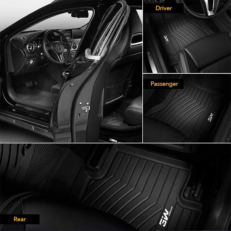 3W Mercedes-Benz CLA 2020-2026 Custom Floor Mats Thorex™ All-Weather Protection