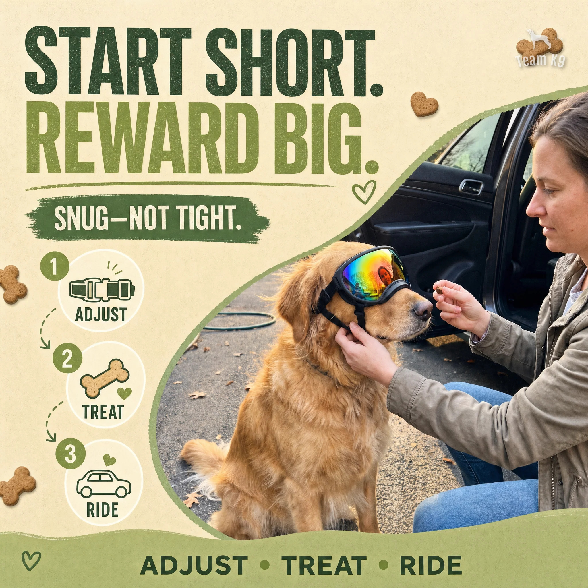 Team K9® Dog Goggles