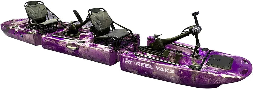 14ft Raider Tandem Propeller Drive Modular Fishing Kayak
