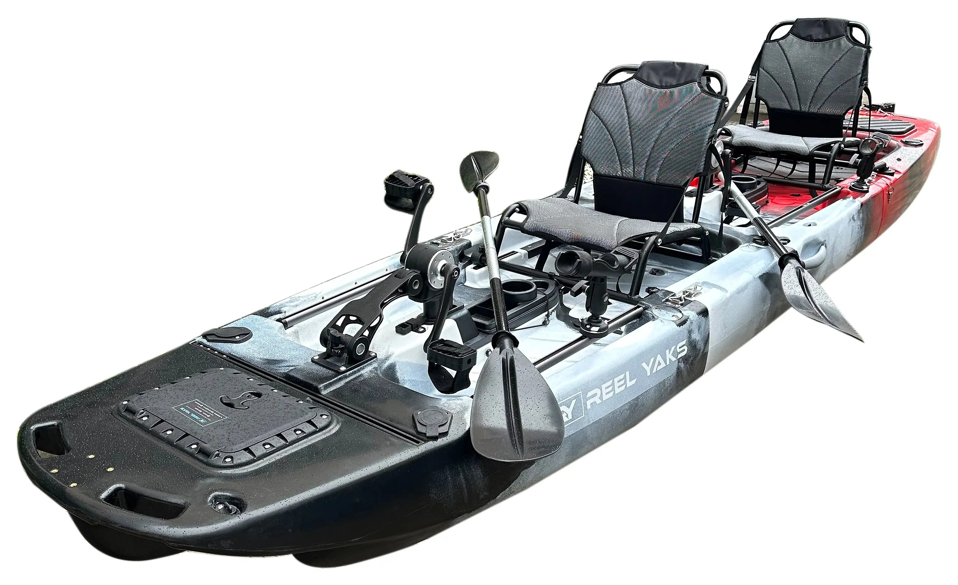 14ft Raider Tandem Propeller Drive Modular Fishing Kayak
