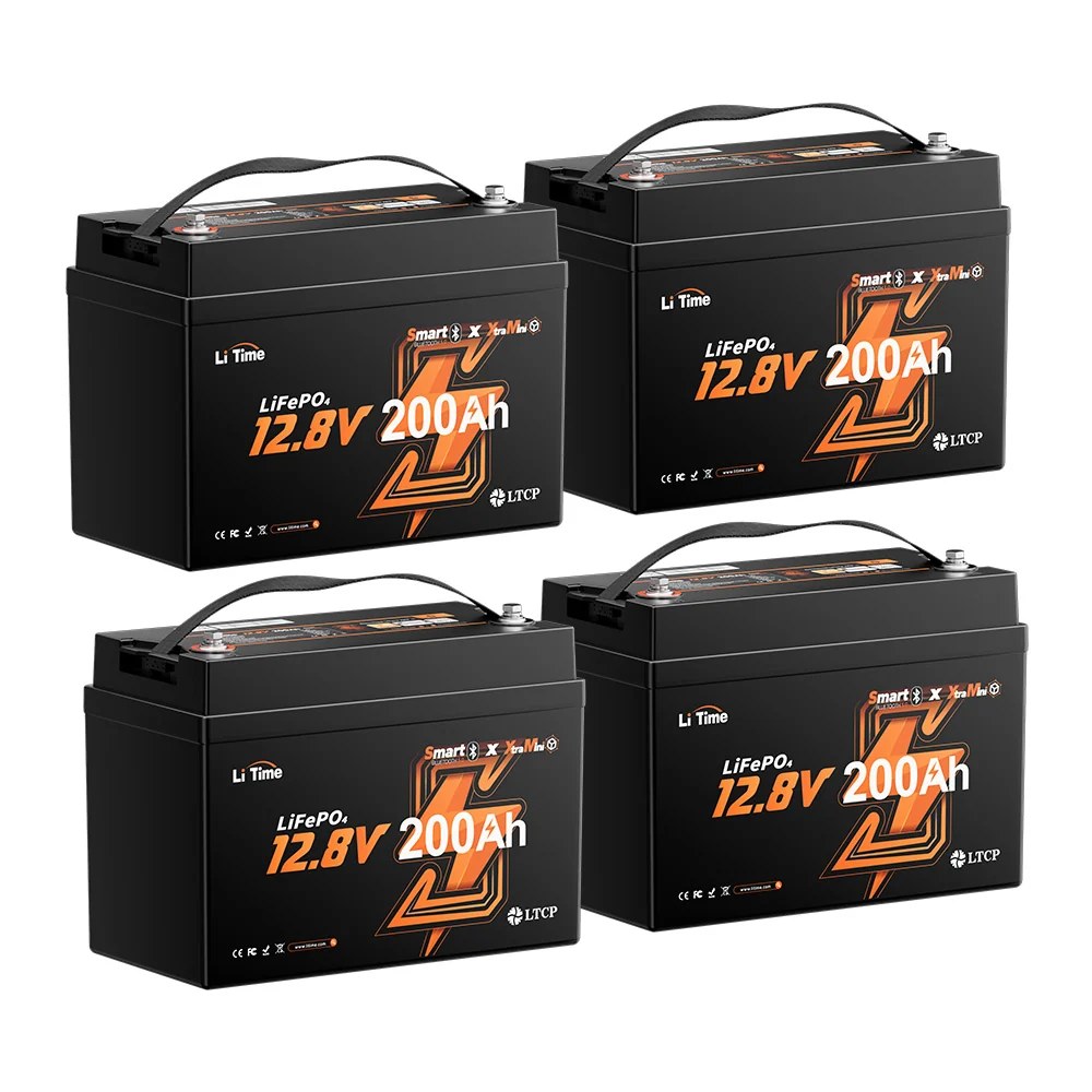 LiTime 12V 200Ah Xtra Mini Group 31 Lithium Battery for Marine and Trolling Motor
