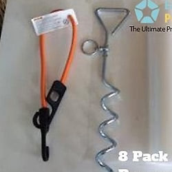 12 pack Stakes and Bungee