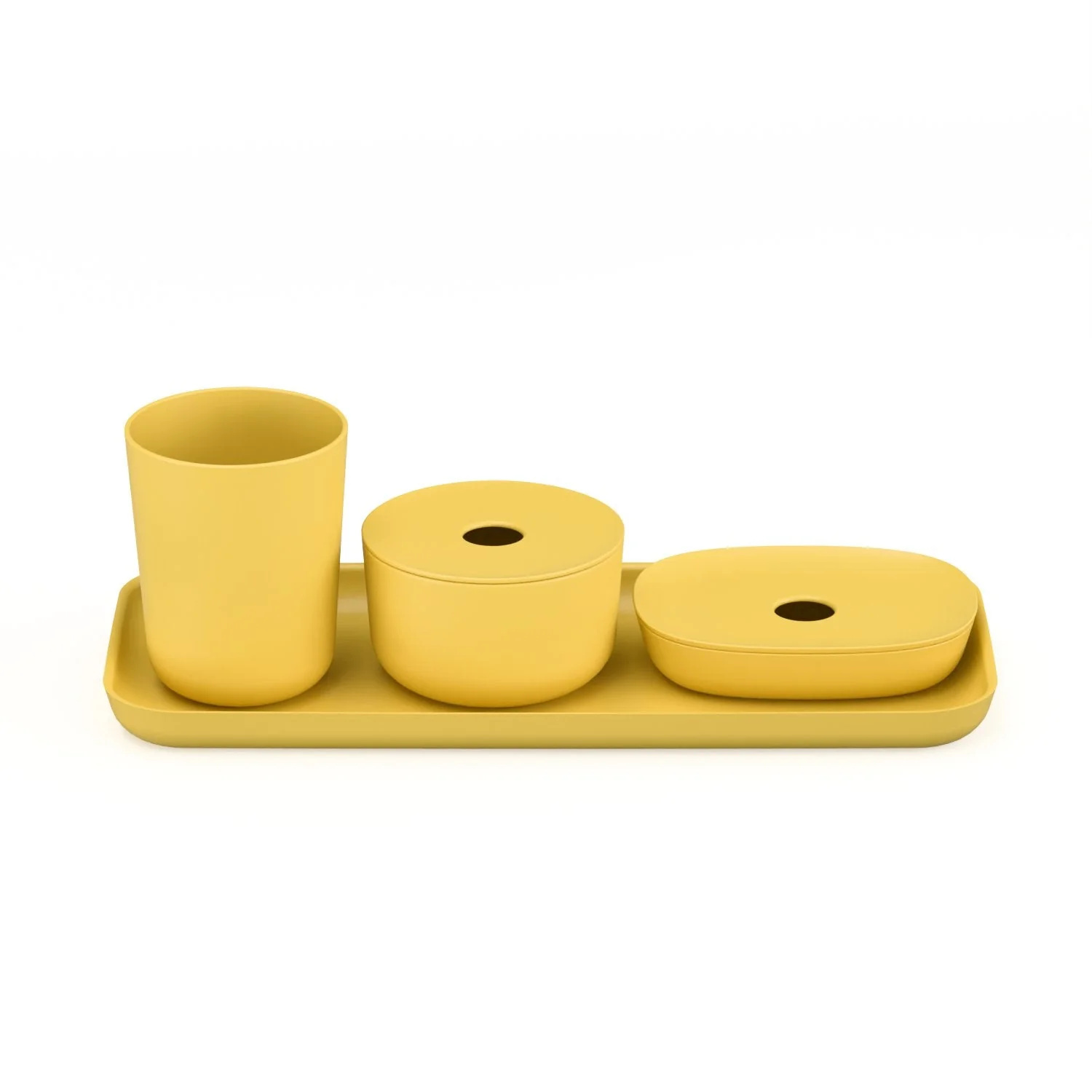 4-Piece Bathroom Counter Set
