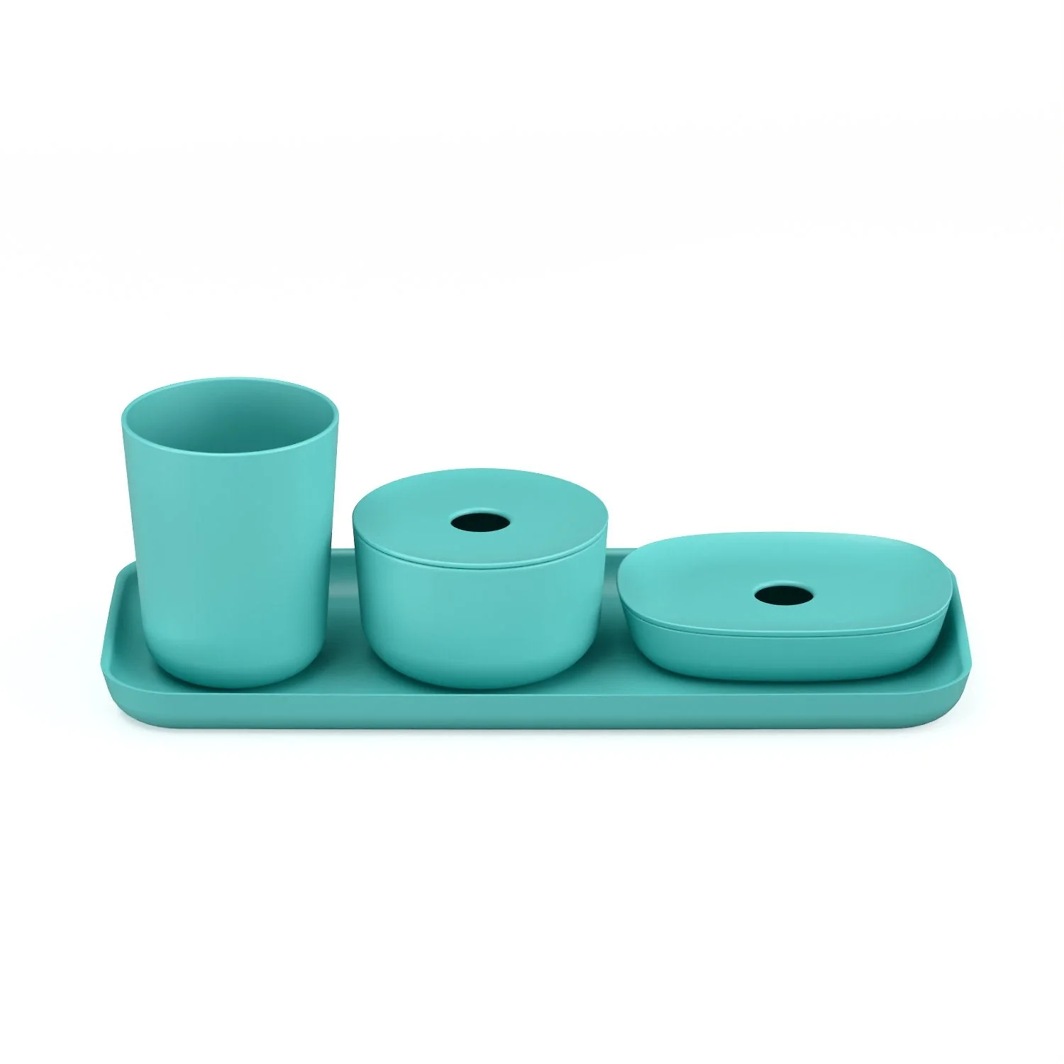 4-Piece Bathroom Counter Set