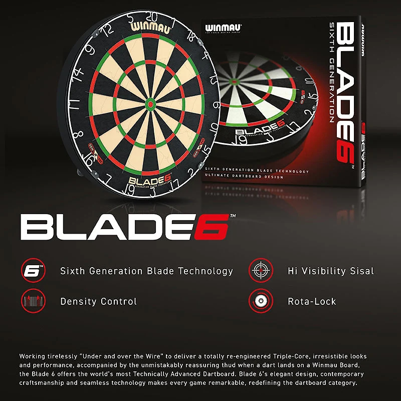 Winmau Blade 6 Dartboard (Approved Return)