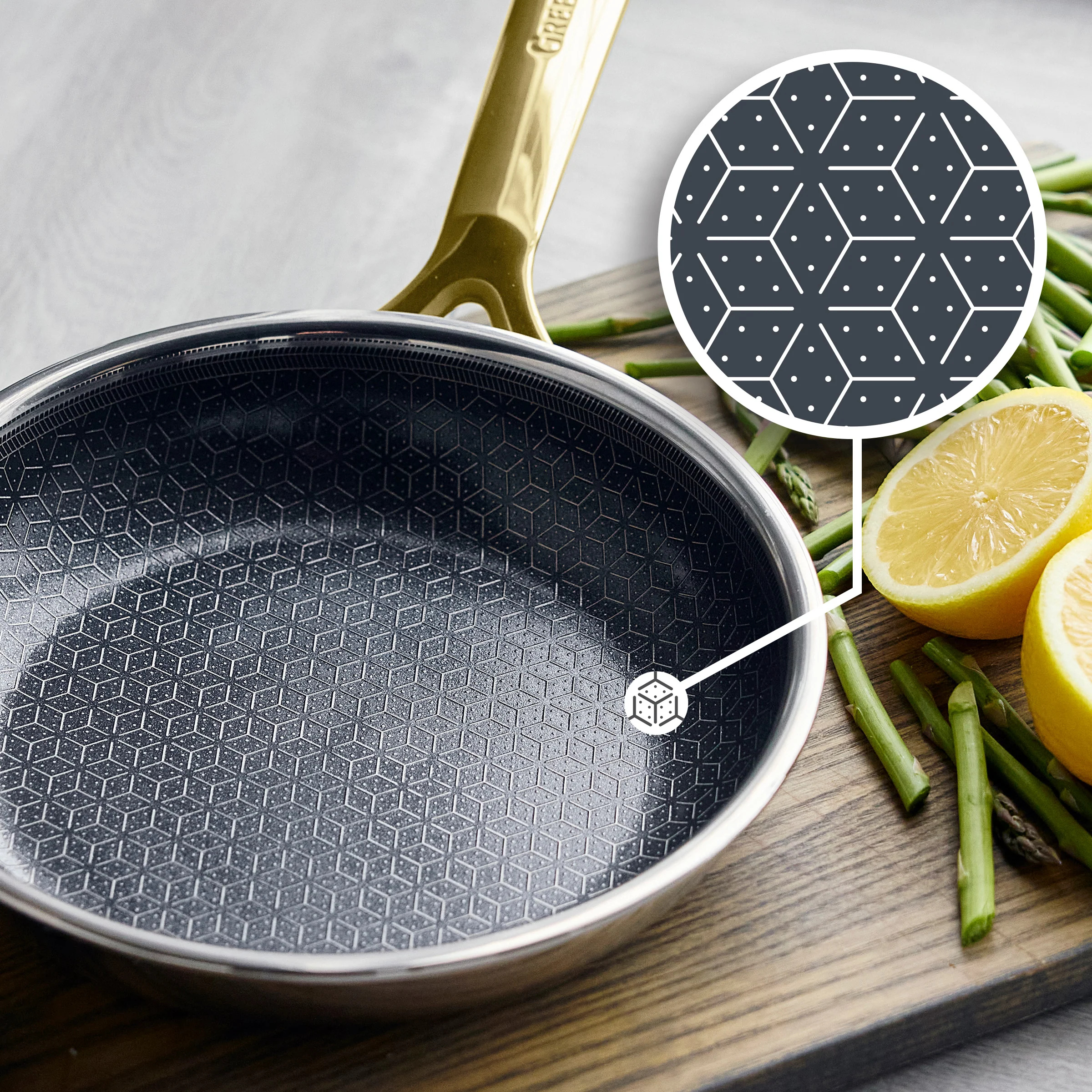 Spectra Gold Thermobond Hybrid Ceramic Nonstick 10-Piece Cookware Set