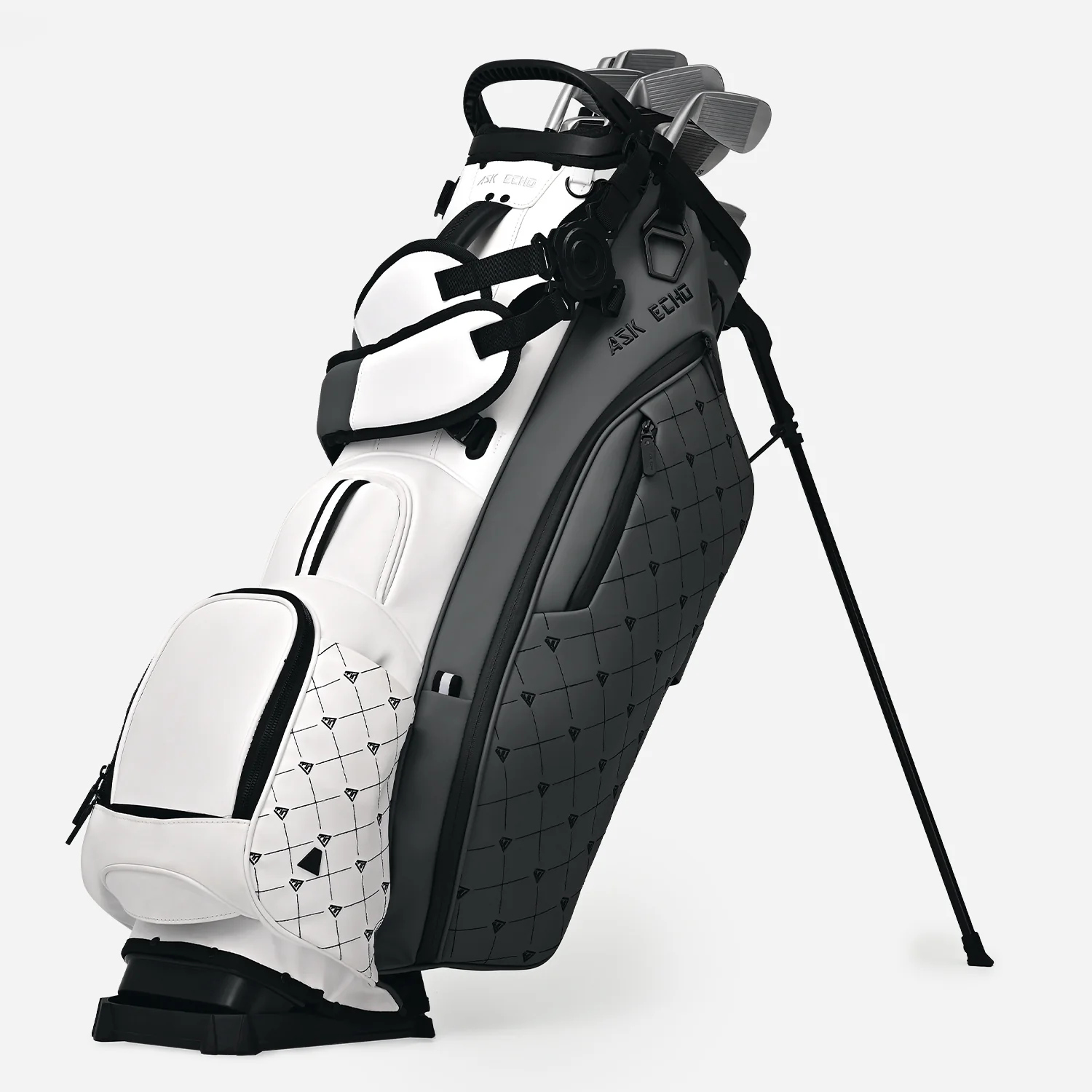 Prestige-14 Leather Stand Bag