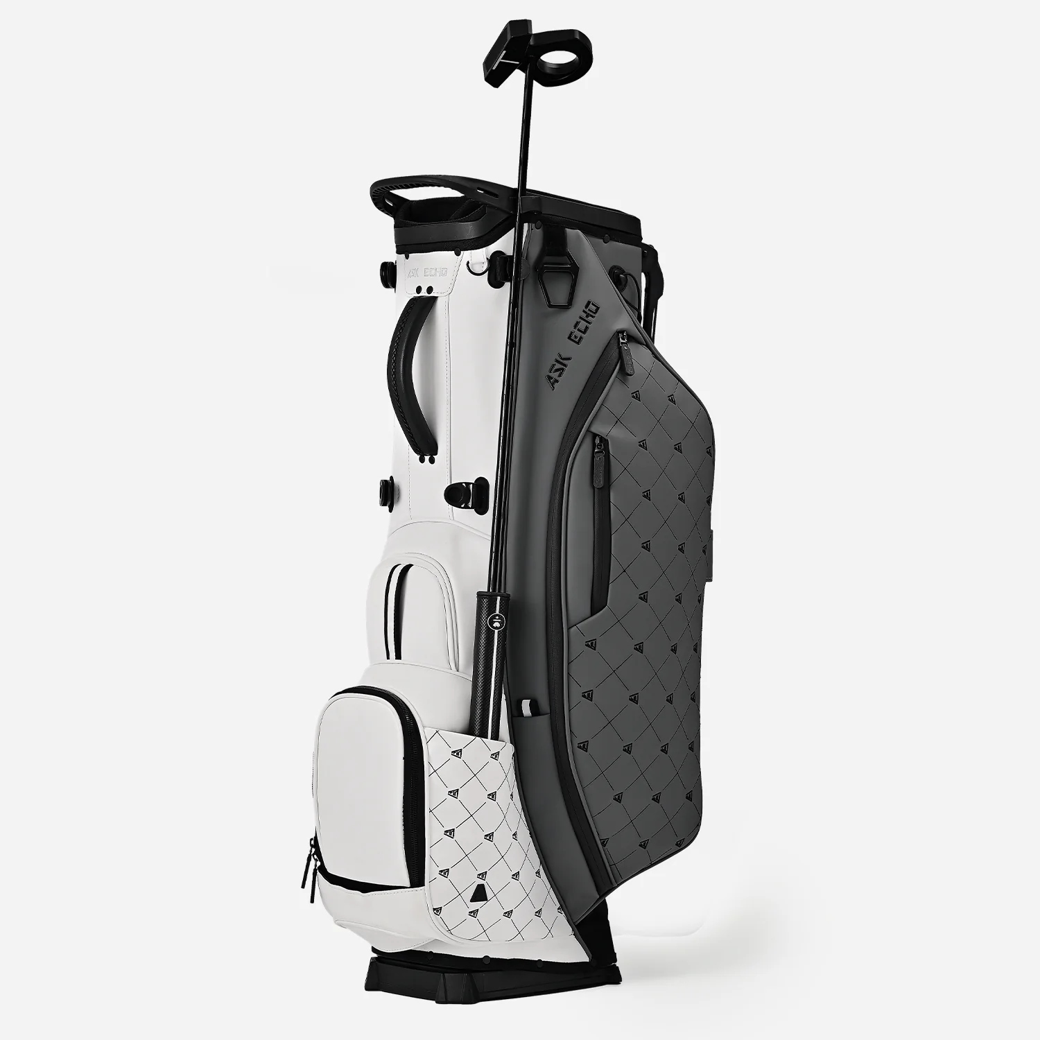 Prestige-14 Leather Stand Bag