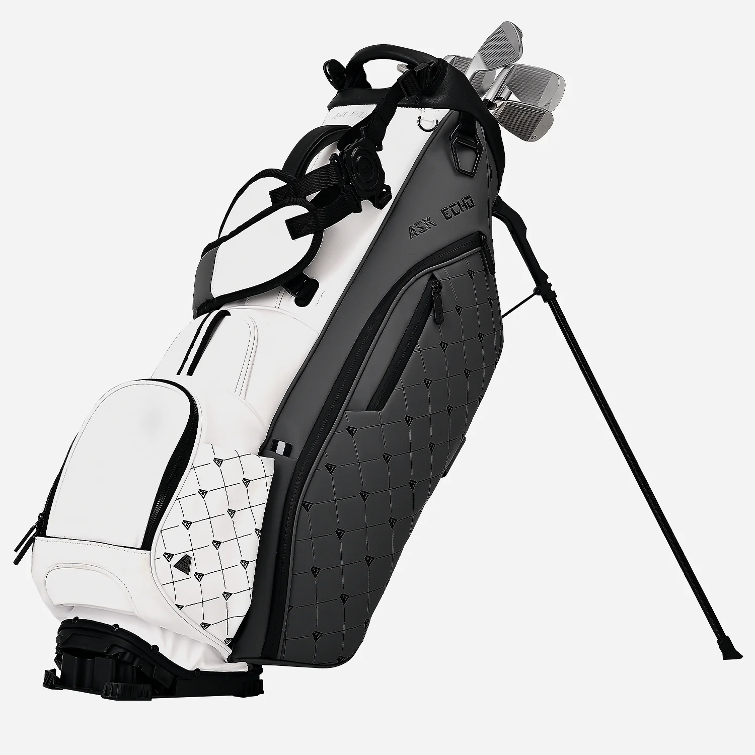 Prestige-5 Leather Stand Bag