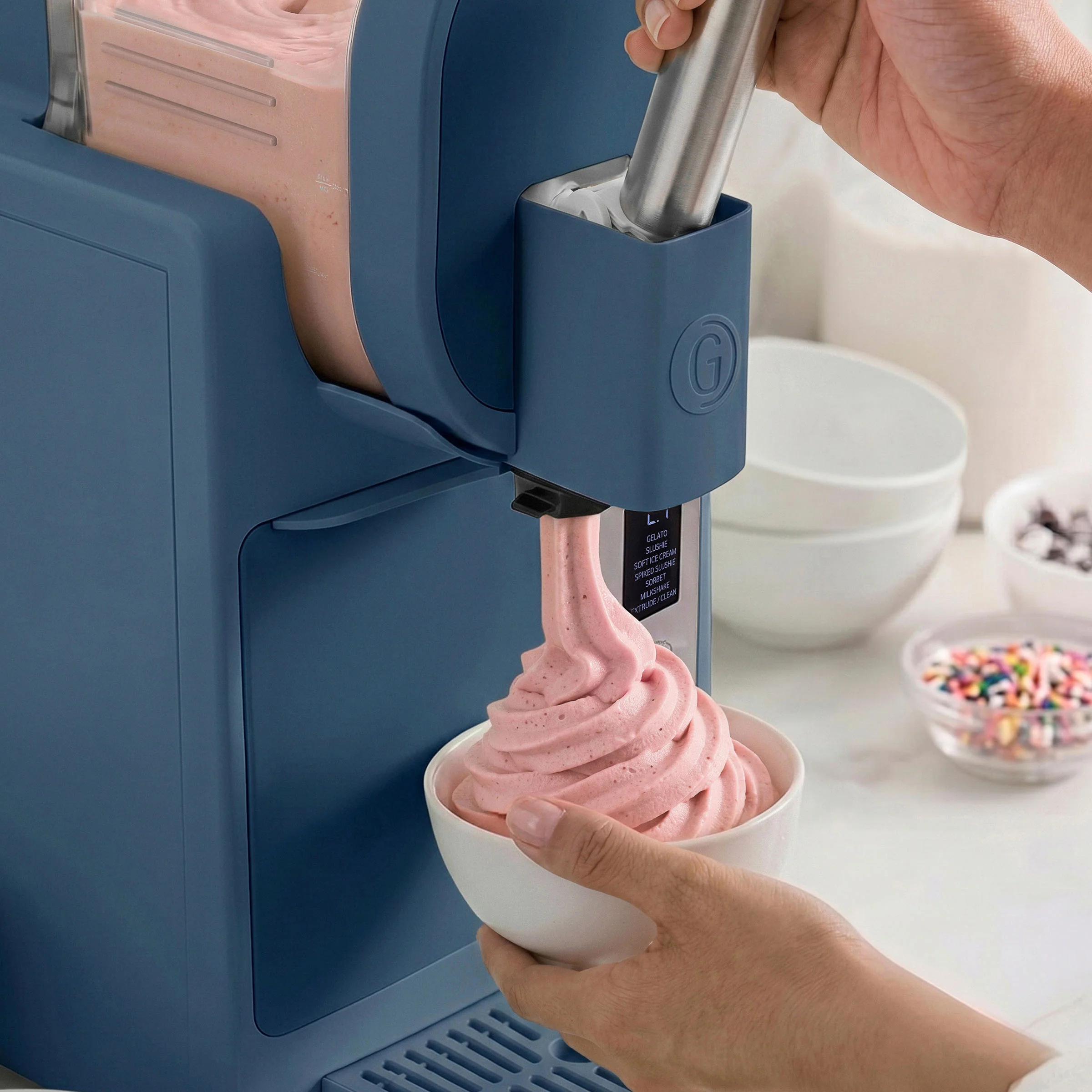 Frost Pro 16-in-1 Ice Cream. Gelato & Frozen Drink Maker | Berry