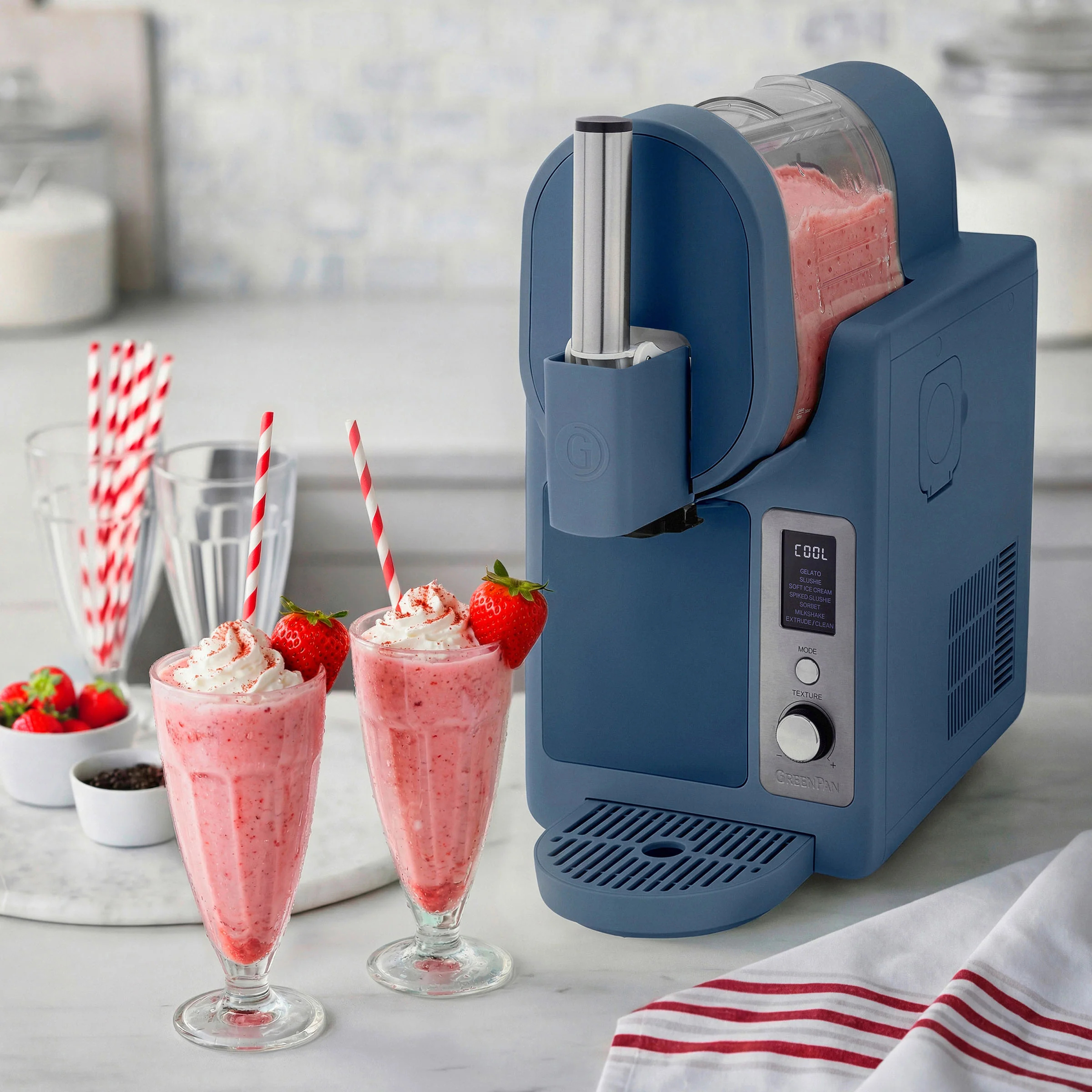 Frost Pro 16-in-1 Ice Cream. Gelato & Frozen Drink Maker | Berry