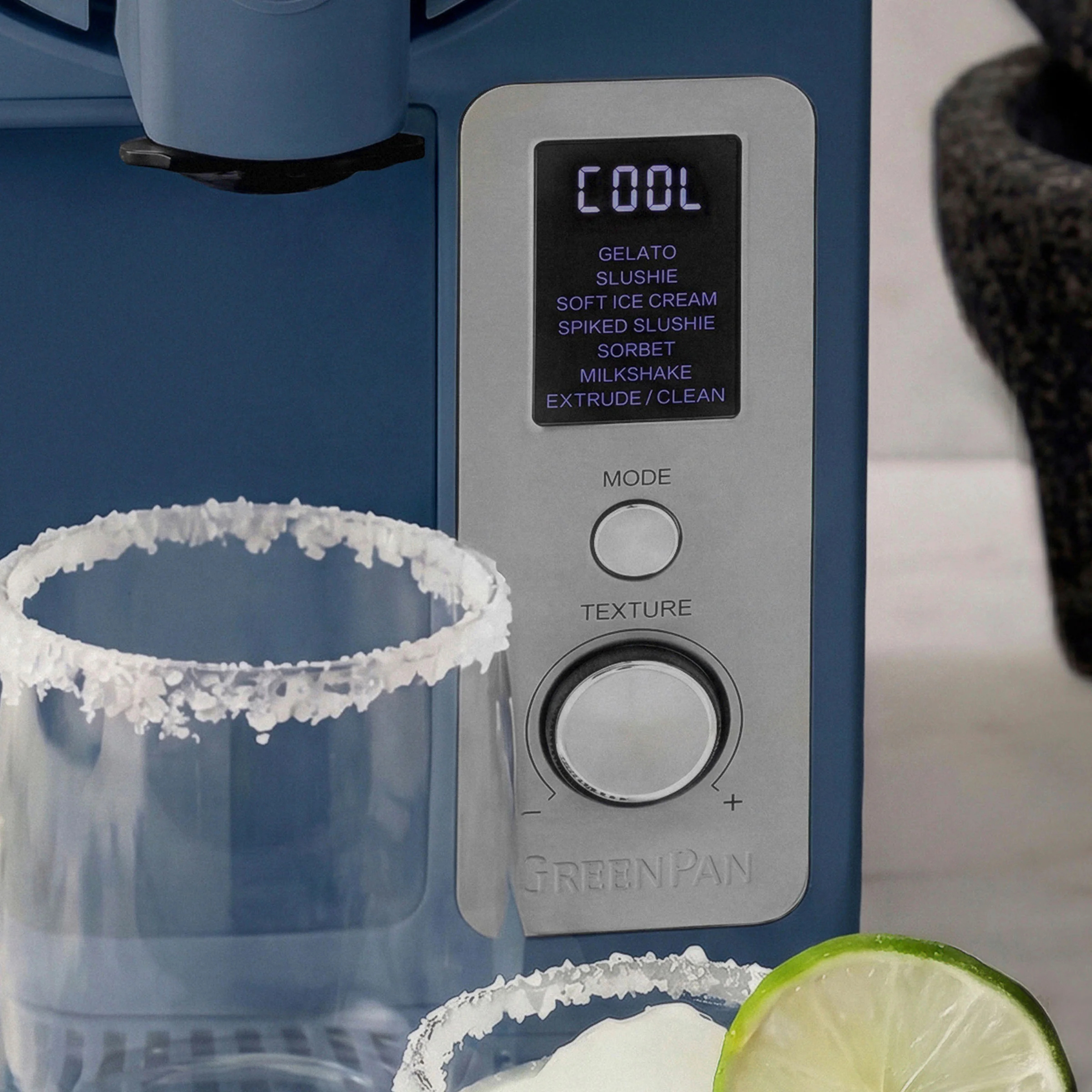 Frost Pro 16-in-1 Ice Cream. Gelato & Frozen Drink Maker | Berry