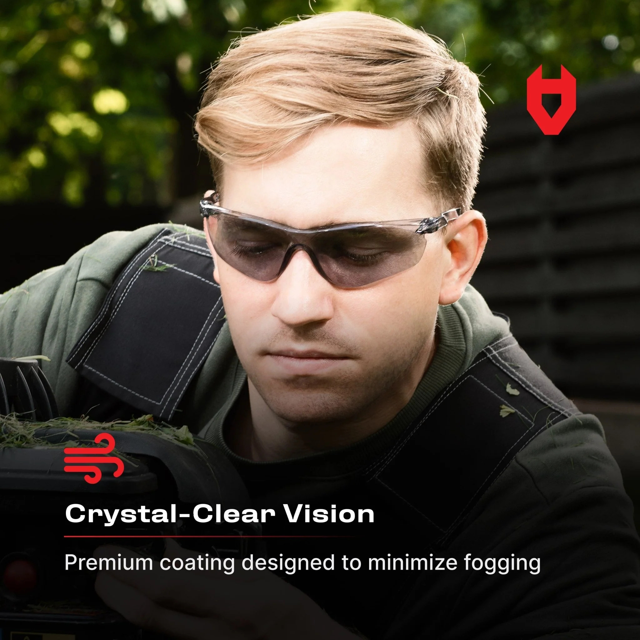 EyeArmor Lightweight In-Out Safety Glasses