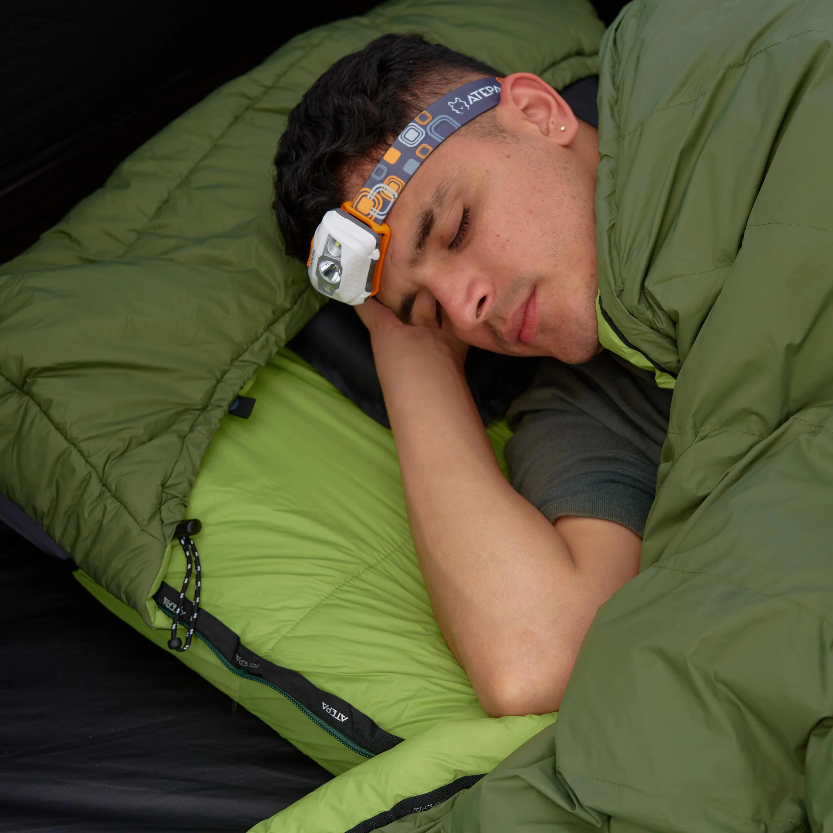ATEPA 3-in-1 Backpacking Sleeping Bag Down Sleeping Bag 42.8°F to 6.8°F