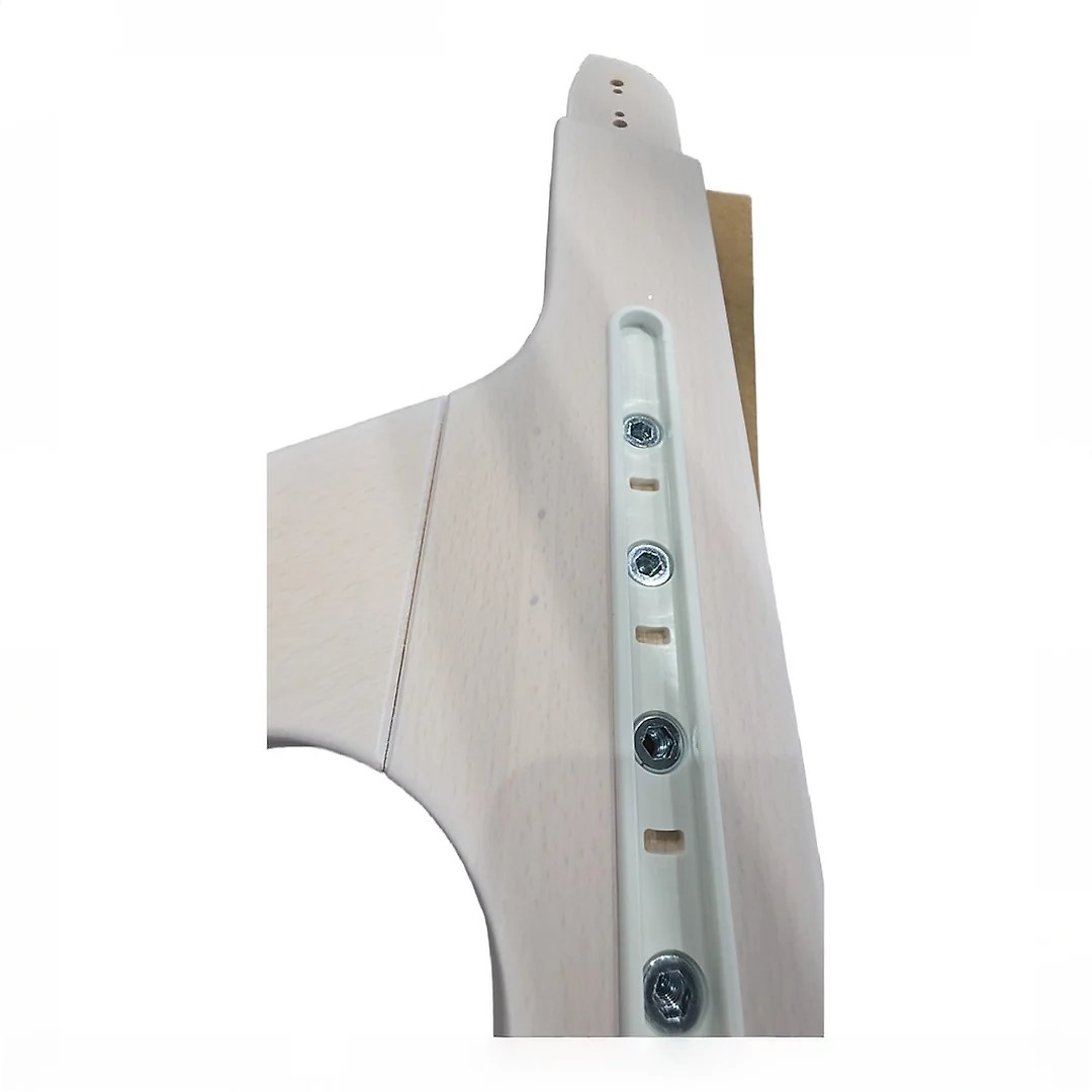 Mockingbird High Chair. Cloud Washed Beech. White