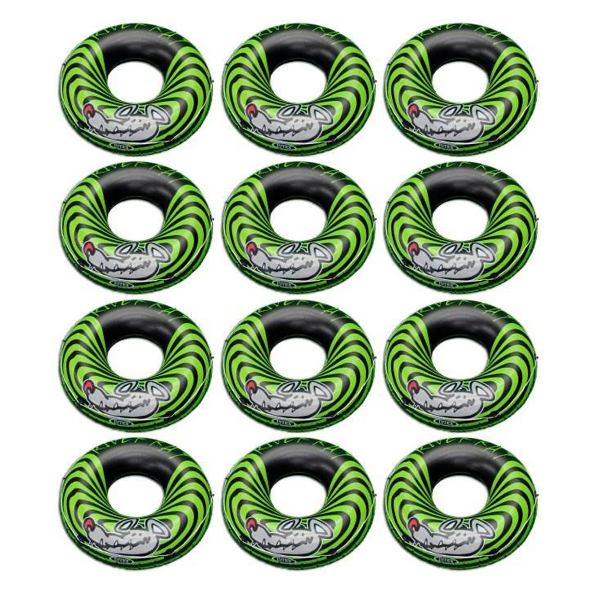 12-Pack Intex River Rat 48 Inflatable Tubes For Lake/Pool/River | 12 x 68209E