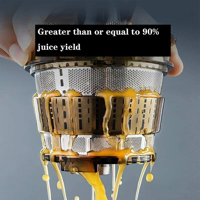Automatic Juicer With Pulp Separator For Fruits And Vegetables