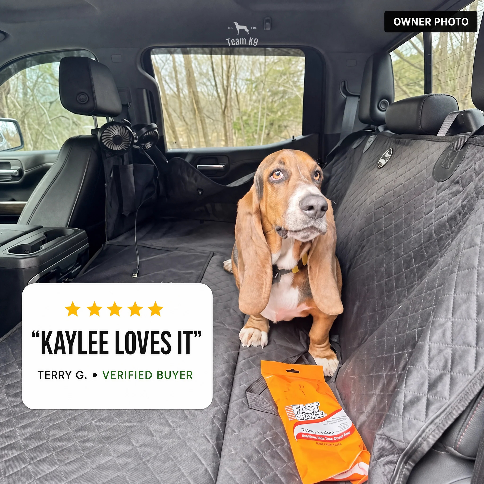 Team K9® Backseat Dog Cooling Fans (USB-A)