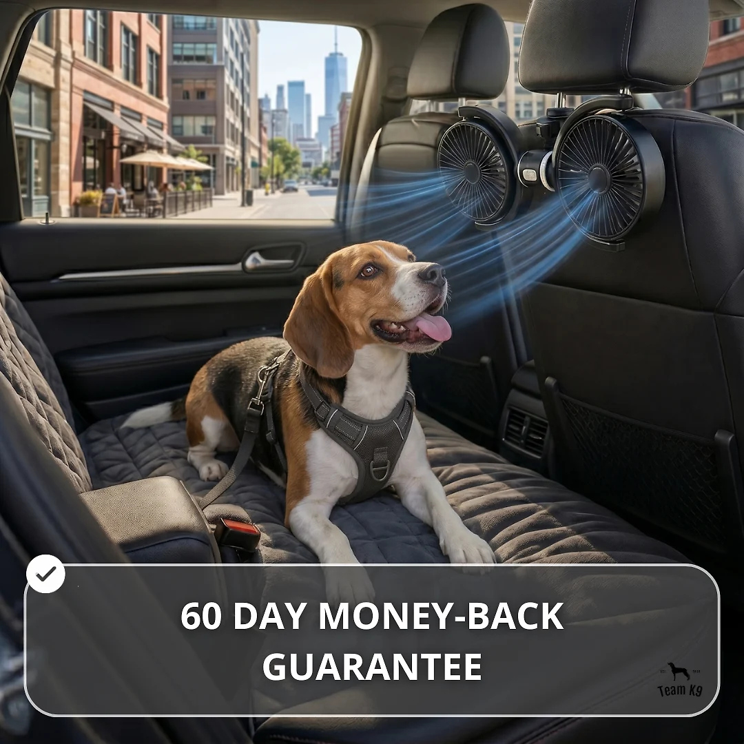 Team K9® Backseat Dog Cooling Fans (USB-A)