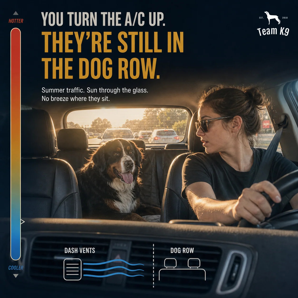 Team K9® Backseat Dog Cooling Fans (USB-A)