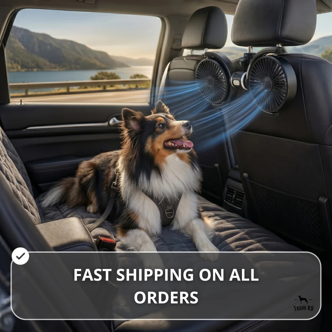 Team K9® Backseat Dog Cooling Fans (USB-A)